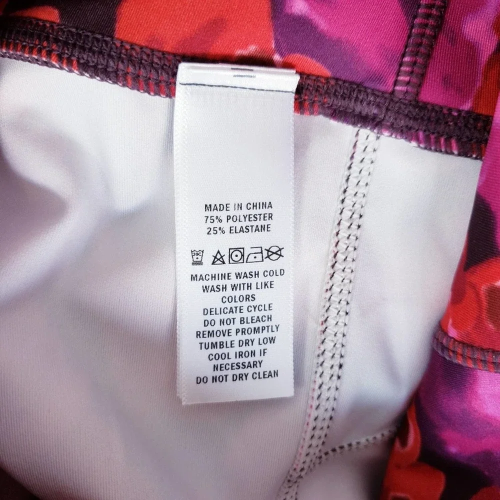 Kate‎ Spade Electric Rose Studio Legging Floral Small Multicolor